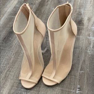 Aldo mesh booties